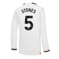 Pánský Fotbalový dres Manchester City John Stones #5 2023-24 Venkovní Dlouhý Rukáv